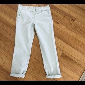 Loft cropped chino